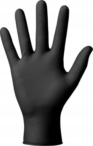 Rękawice Nitrylowe 50 szt. Gogrip Black - 10 op. (L 8-9) Rękawice Nitrylowe 50 szt. Gogrip Black - 10 op. (L 8-9)