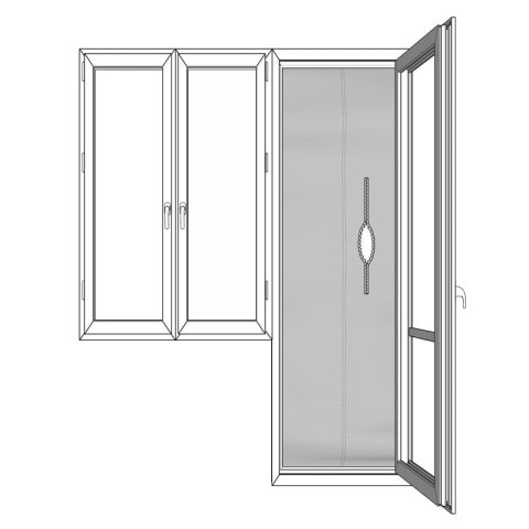 Uszczelka okienna do klimatyzatora (balkonowa) Warmtec AirStop XL Uszczelka okienna do klimatyzatora (balkonowa) Warmtec AirStop XL