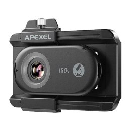 3x Obiektyw / mikroskop CPL do smartfona Apexel APL-MS3IN1, 200x / 150x / 100x APEXEL
