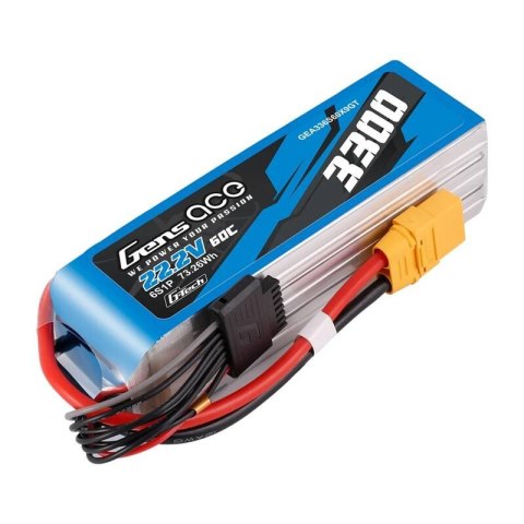 Akumulator Lipo Gens Ace G-Tech 3300mAh 22.2V 60C 6S1P XT90 Gens ace Akumulator Lipo Gens Ace G-Tech 3300mAh 22.2V 60C 6S1P XT90 Gens ace