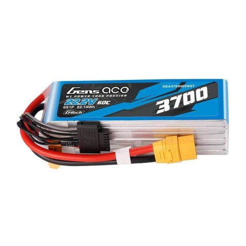 Akumulator Lipo Gens Ace G-Tech 3700mAh 22.2V 60C 6S1P XT90 Gens ace Akumulator Lipo Gens Ace G-Tech 3700mAh 22.2V 60C 6S1P XT90 Gens ace