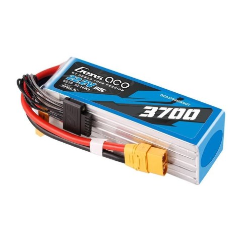 Akumulator Lipo Gens Ace G-Tech 3700mAh 22.2V 60C 6S1P XT90 Gens ace Akumulator Lipo Gens Ace G-Tech 3700mAh 22.2V 60C 6S1P XT90 Gens ace