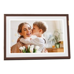 Cyfrowa ramka na zdjęcia Arzopa D10 (ciemny brąz) 10.1