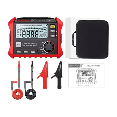 Cyfrowy tester izolacji Habotest HT5205 Habotest Cyfrowy tester izolacji Habotest HT5205 Habotest