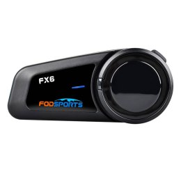 Interkom motocyklowy Fodsports FX6 (czarny) Fodsports