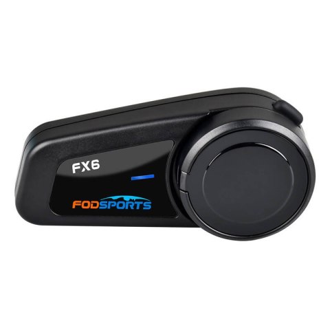 Interkom motocyklowy Fodsports FX6 (czarny) Fodsports Interkom motocyklowy Fodsports FX6 (czarny) Fodsports