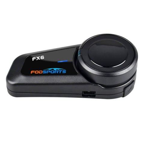 Interkom motocyklowy Fodsports FX6 (czarny) Fodsports Interkom motocyklowy Fodsports FX6 (czarny) Fodsports
