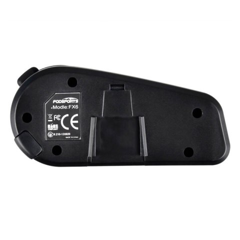 Interkom motocyklowy Fodsports FX6 (czarny) Fodsports Interkom motocyklowy Fodsports FX6 (czarny) Fodsports