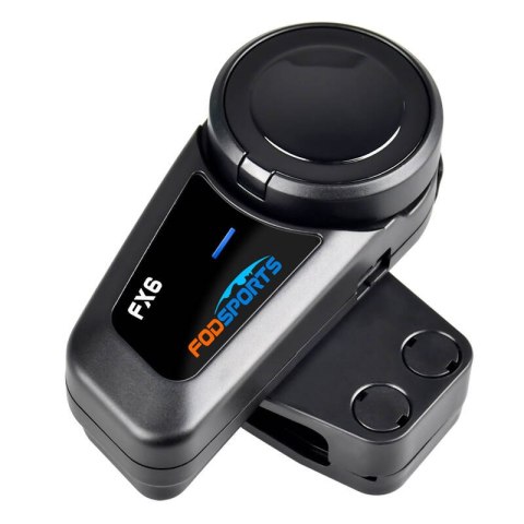 Interkom motocyklowy Fodsports FX6 dwupak (czarny) Fodsports Interkom motocyklowy Fodsports FX6 dwupak (czarny) Fodsports