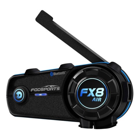 Interkom motocyklowy Fodsports FX8 Air dwupak (czarny) Fodsports Interkom motocyklowy Fodsports FX8 Air dwupak (czarny) Fodsports