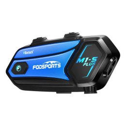 Interkom motocyklowy Fodsports M1-S Plus (czarny) Fodsports