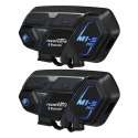 Interkom motocyklowy Fodsports M1-S Pro dwupak (czarny) Fodsports