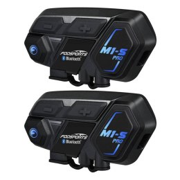 Interkom motocyklowy Fodsports M1-S Pro dwupak (czarny) Fodsports