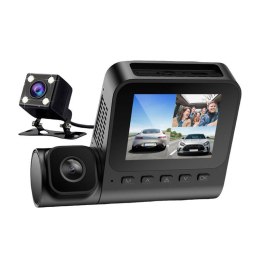 Kamera przednia 1080p, wewnętrzna 1080p i tylna VGA Azdome V600-3CH, G-sensor Azdome