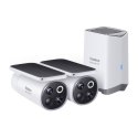 Kamera zewnętrzna Baseus S1 Pro 3K Dual (biała) Baseus