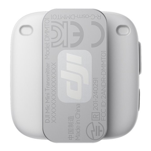 Nadajnik mikrofonowy DJI Mic Mini (Arctic White) DJI Nadajnik mikrofonowy DJI Mic Mini (Arctic White) DJI