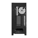 Obudowa komputerowa Darkflash DY450L bez wentylatorów (czarna) Darkflash