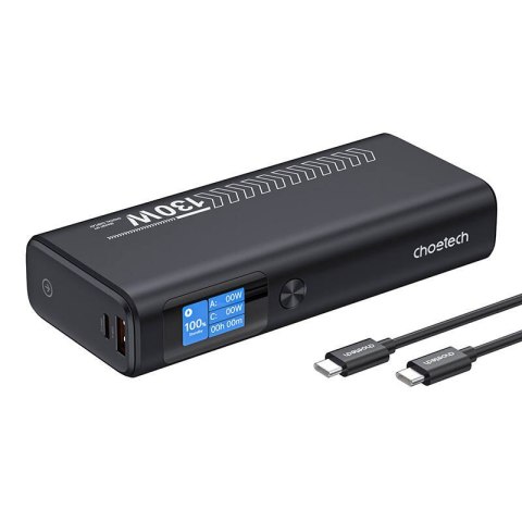 Power Bank Choetech B702 20000mAh PD100W 2C1A (szary) Choetech Power Bank Choetech B702 20000mAh PD100W 2C1A (szary) Choetech