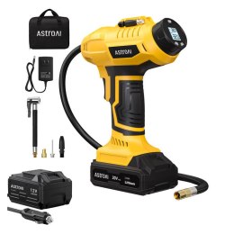 Przenośny kompresor 12V AstroAI JY16P160-18 pompka 160PSI AstroAI