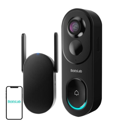 Wideodomofon Botslab 2 R810 5MP, 360°, IP66, 5200 mAh Botslab Wideodomofon Botslab 2 R810 5MP, 360°, IP66, 5200 mAh Botslab
