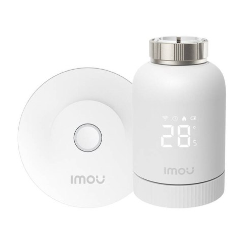Zestaw głowica termostatyczna ZigBee IMOU KIT-TRV1-EU-2 z 6 adapterami i bramką IMOU Zestaw głowica termostatyczna ZigBee IMOU KIT-TRV1-EU-2 z 6 adapterami i bramką IMOU