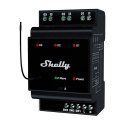 3-kanałowy przekaźnik na szynę DIN Shelly Qubino Wave Pro 3 Z-Wave Shelly