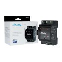 3-kanałowy przekaźnik na szynę DIN Shelly Qubino Wave Pro 3 Z-Wave Shelly