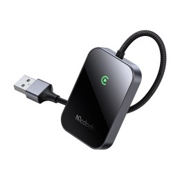 Bezprzewodowy adapter CarPlay z kablem USB McDodo CA-7210 czarny Mcdodo