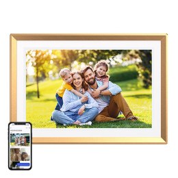 Cyfrowa ramka na zdjęcia Arzopa D10 (złota) 10.1
