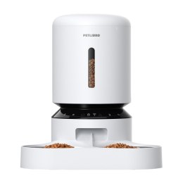 Dozownik karmy Petlibro Granary z podwójną miską, Wifi, 5L(biały) Petlibro