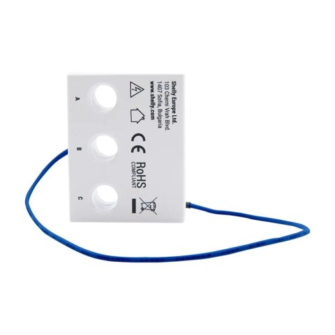 Miernik energii 1/3-kanałowy WiFi Shelly 3EM-63T Gen3 (płaski zacisk) Shelly Miernik energii 1/3-kanałowy WiFi Shelly 3EM-63T Gen3 (płaski zacisk) Shelly