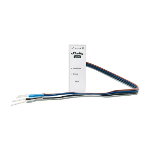Miernik energii 1/3-kanałowy WiFi Shelly 3EM-63W Gen3 (model przewodowy) Shelly Miernik energii 1/3-kanałowy WiFi Shelly 3EM-63W Gen3 (model przewodowy) Shelly