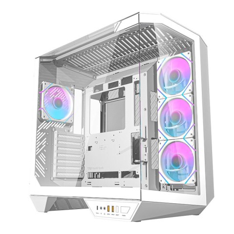 Obudowa komputerowa Darkflash DY470 (biała) + 4 wentylatory + uchwyt GPU Darkflash Obudowa komputerowa Darkflash DY470 (biała) + 4 wentylatory + uchwyt GPU Darkflash