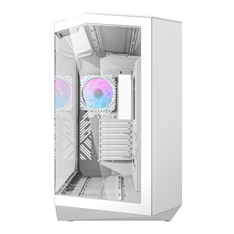 Obudowa komputerowa Darkflash DY470 (biała) + 4 wentylatory + uchwyt GPU Darkflash Obudowa komputerowa Darkflash DY470 (biała) + 4 wentylatory + uchwyt GPU Darkflash