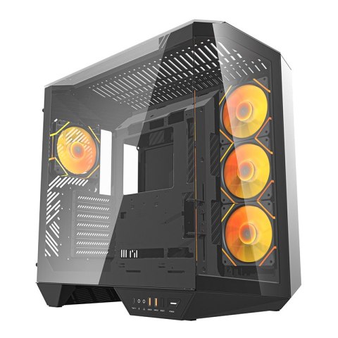 Obudowa komputerowa Darkflash DY470 (czarna) + 4 wentylatory + uchwyt GPU Darkflash Obudowa komputerowa Darkflash DY470 (czarna) + 4 wentylatory + uchwyt GPU Darkflash