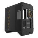 Obudowa komputerowa Darkflash DY470 (czarna) + 4 wentylatory + uchwyt GPU Darkflash