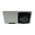 Podwójny panel sterowania Shelly Wall Display X2 WiFi/BLU (srebrny) + BLU H&T Shelly