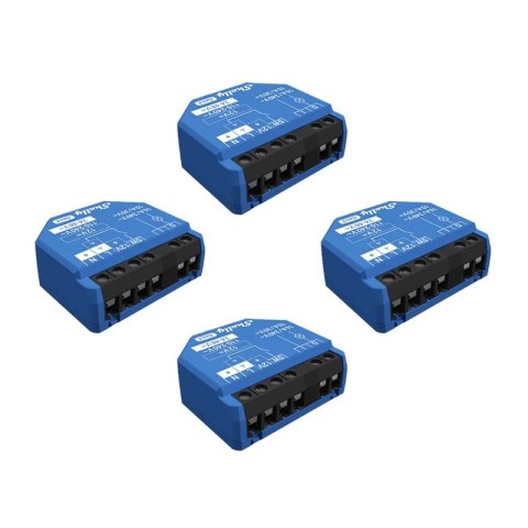 Zestaw 4 Sterowników Shelly 1 Gen3 WiFi/Bluetooth Shelly Zestaw 4 Sterowników Shelly 1 Gen3 WiFi/Bluetooth Shelly