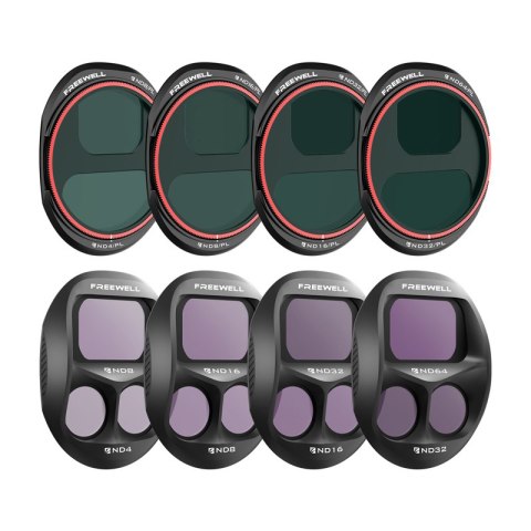 Zestaw filtrów FREEWELL do DJI Mavic 4 Pro All Day (8szt) Freewell Zestaw filtrów FREEWELL do DJI Mavic 4 Pro All Day (8szt) Freewell