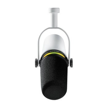 Shure MV7+-W - Mikrofon lektorski/wokalny ze złączem XLR/USB-C Białyv Shure MV7+-W - Mikrofon lektorski/wokalny ze złączem XLR/USB-C Białyv