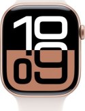 Apple Watch Series 10 GPS 42mm Rose Gold Aluminium Case with Light Blush Sport Band - S/M