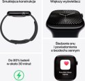 Apple Watch Series 10 GPS 42mm Rose Gold Aluminium Case with Light Blush Sport Band - S/M