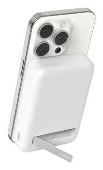 Belkin BoostCharge Pro Powerbank bezprzewodowy 10000 mah, 15w, Qi2, MagSafe, biały