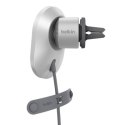 Belkin Ładowarka samochodowa 15W, magnetyczna, Qi2.0, zasilacz 20W, szara