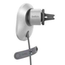 Belkin Ładowarka samochodowa 15W, magnetyczna, Qi2.0, zasilacz 20W, szara