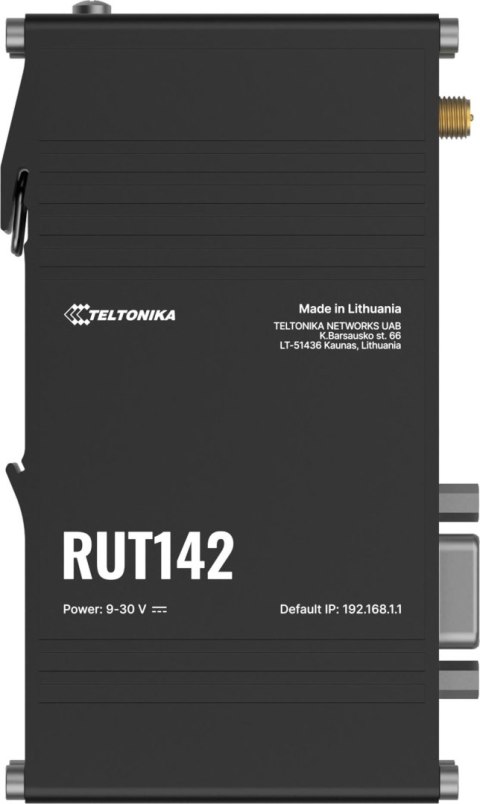 Teltonika RUT142 router przemysłowy (RUT142000000) Teltonika RUT142 router przemysłowy (RUT142000000)