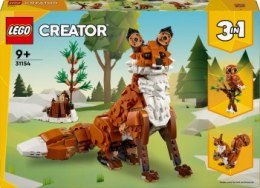 LEGO Creator 3w1 31154 Leśne zwierzęta: Czerwony lis