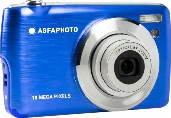 Aparat fotograficzny - Agfa Photo DC8200 Niebieski + etui + karta SD 16GB Aparat fotograficzny - Agfa Photo DC8200 Niebieski + etui + karta SD 16GB