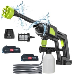 Myjka Ciśnieniowa Akumulatorowa Bezprzewodowa 2 x Aku 21V 30 Bar 300W