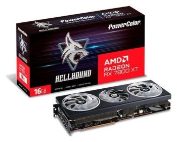 Karta graficzna PowerColor Radeon RX 7800 XT Hellhound 16GB OC GDDR6 Karta graficzna PowerColor Radeon RX 7800 XT Hellhound 16GB OC GDDR6